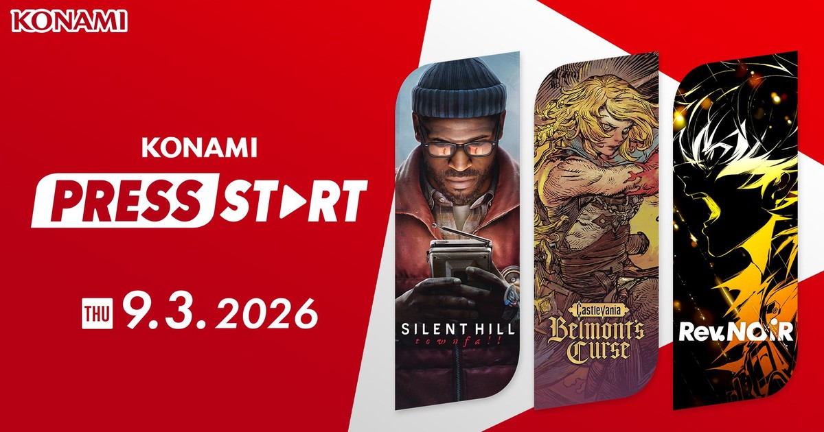 KONAMI 一口氣公開多款遊戲新情報！全新 IP《Rhapsody in Scarlet》亮相、《Rev. NOiR》確定 2027 年推出