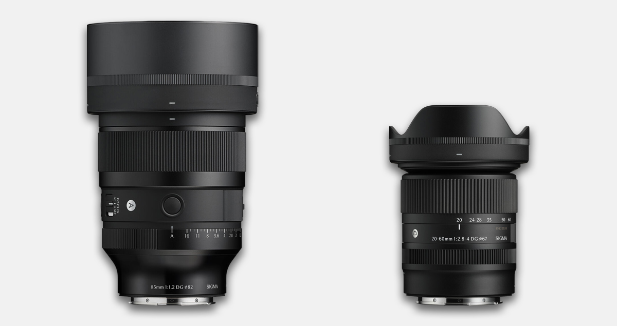 SIGMA 發表雙新鏡！85mm F1.2 人像鏡皇與 20-60mm F2.8-4 輕巧變焦鏡同台亮相