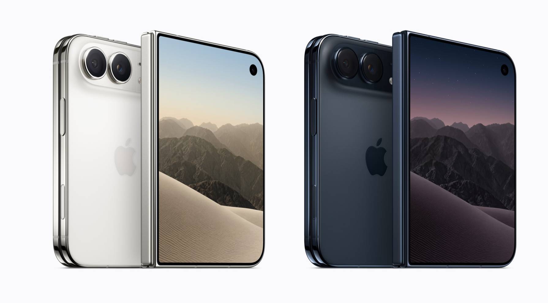 iPhone Duo  折疊機來了！7.6 吋大螢幕搭 A20 Pro 晶片、雙電池設計，售價  74,900 元起