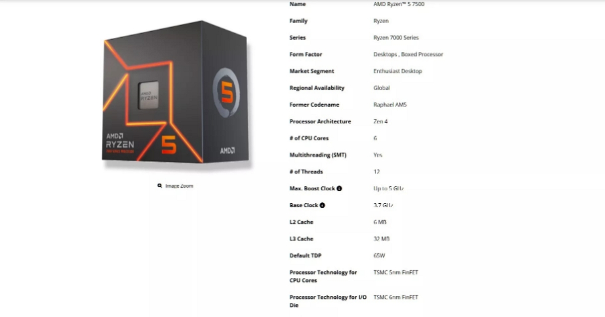 預算型玩家首選！AMD Ryzen 5 5500F悄悄現身，支援PCIe 4.0成為入門救星