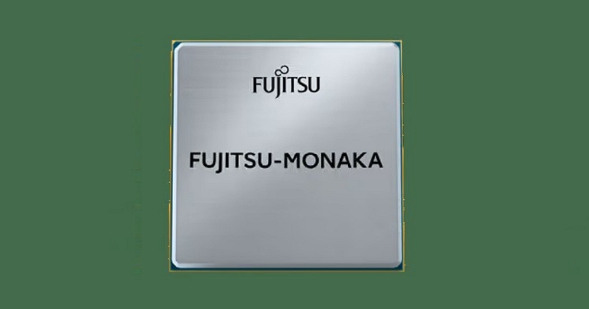 富士通 2nm 自研 Arm 處理器「MONAKA」亮相，純風冷伺服器搶攻機房自主算力