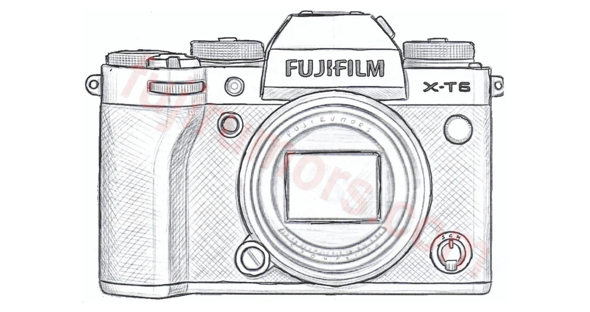 Fujifilm X-T6 設計手稿圖首度流出！外觀設計迎來歷史性重大變革