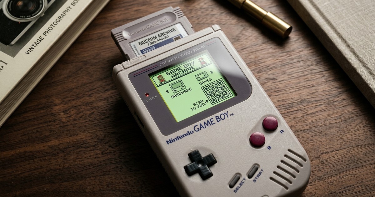 收藏 Game Boy 25 年還不夠，他把整座博物館做成 Game Boy ROM！初代任天堂掌機就能直接逛