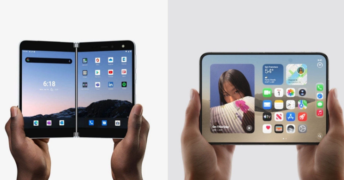 蘋果 iPhone Duo 根本 Surface Duo 轉生？微軟做不起來的雙螢幕夢，為何蘋果一出手就改寫市場規則