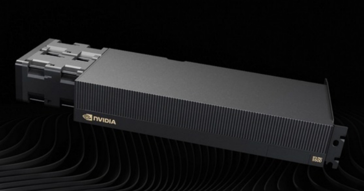 RTX 5090還不是最強？輝達揭曉RTX PRO 5500怪獸級顯卡、84GB記憶體強到沒對手