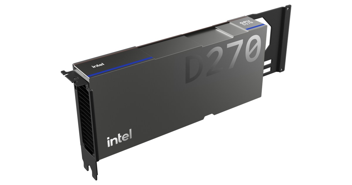 Intel正式發表Intel GPU D系列運算卡，單卡搭載480 GB記憶體可吞300B參數LLM模型