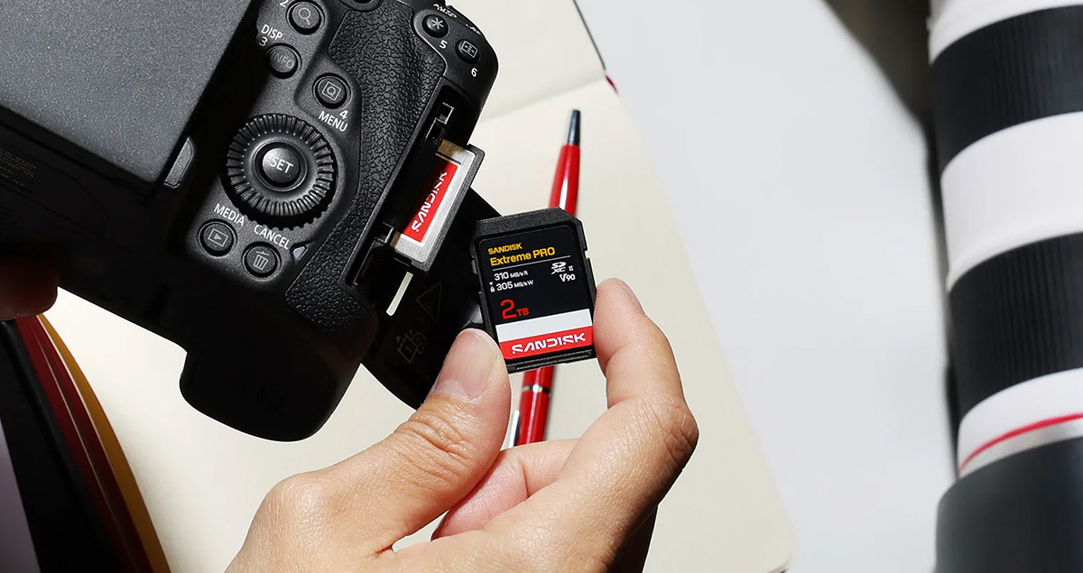滿足 8K 高畫質攝錄需求：SanDisk Extreme Pro SDXC 2TB 記憶卡與高速隨身硬碟問世