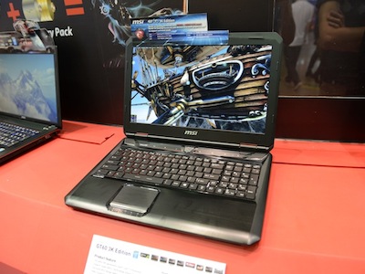 Computex 2013：msi GT60 3K 解析度遊戲筆電清晰亮相