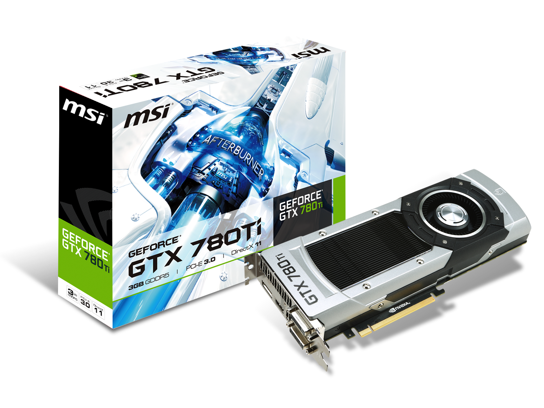 微星發布GeForce GTX 780 Ti顯示卡，支援GPU Boost 2.0技術。搭載最新NVIDIA G-SYNC技術，提供玩家更完美的遊戲體驗。