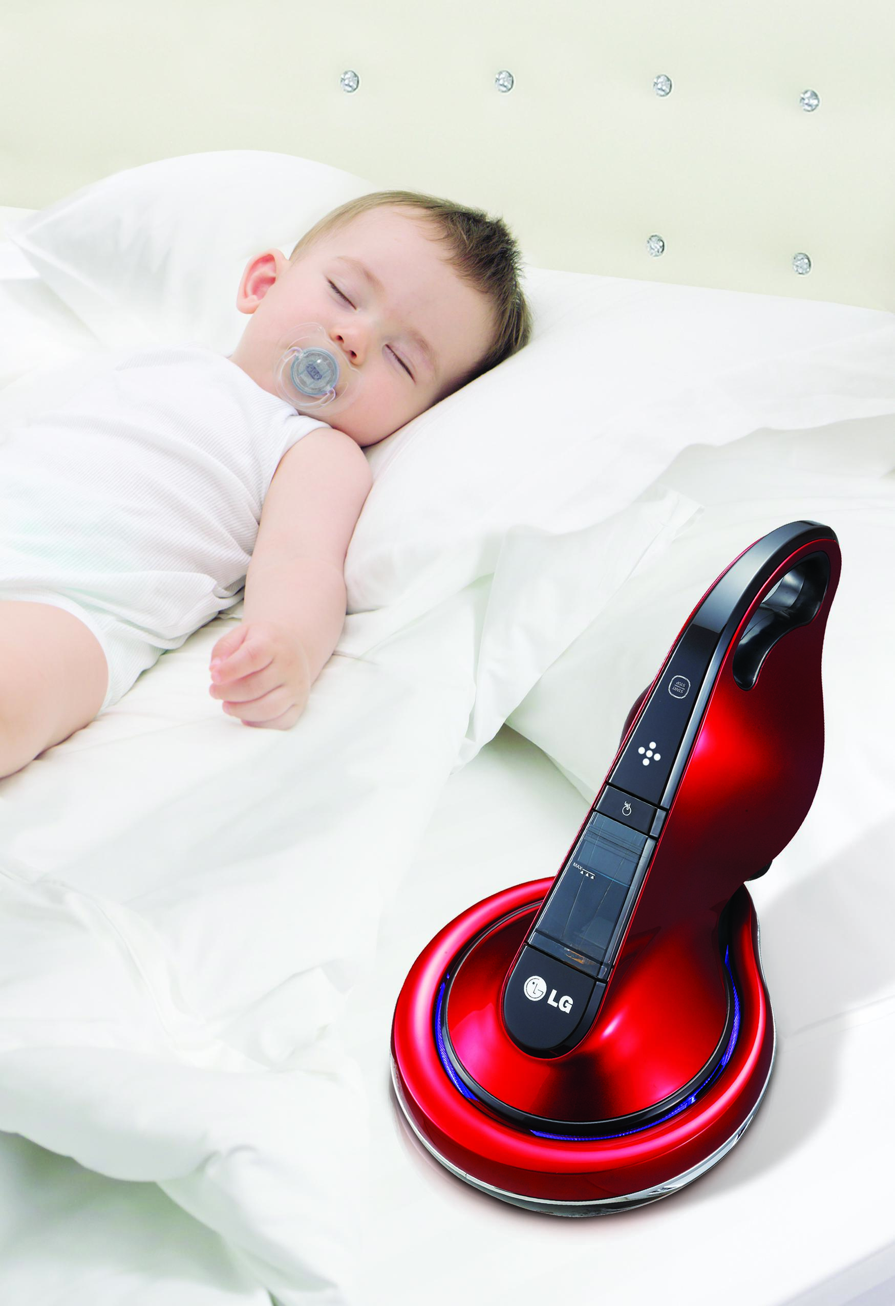 LG嶄新推出「寶護家」抗敏除螨機 乾淨除螨有一套  寶寶天天好睡眠