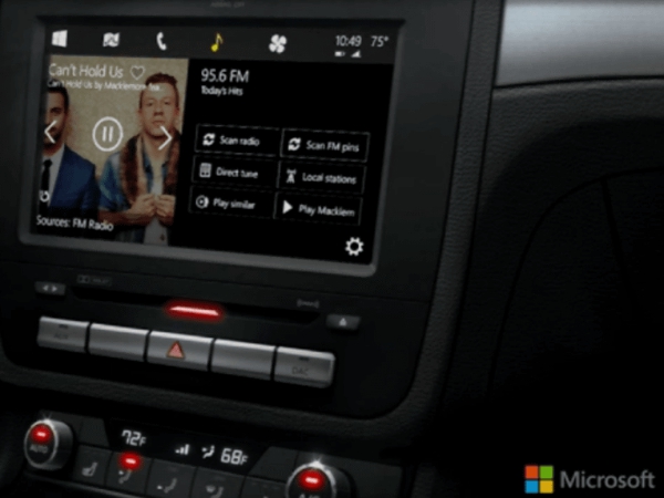 較勁意味明顯！微軟發表 Windows in the Car 對決 CarPlay