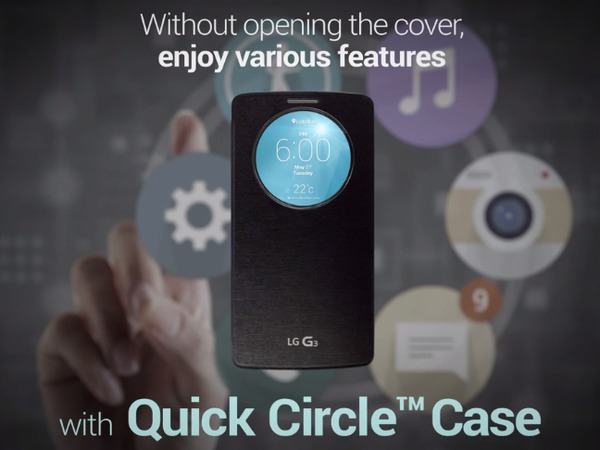 LG 發表 G3 專用 QuickCircle Case 手機套，照相、來電免掀蓋