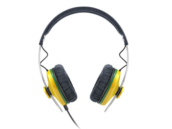2014世界盃感受巴西Samba節拍 Sennheiser 限量版 MOMENTUM On-Ear Samba 限時上市。以配色傳遞出音樂活力與運動激情！