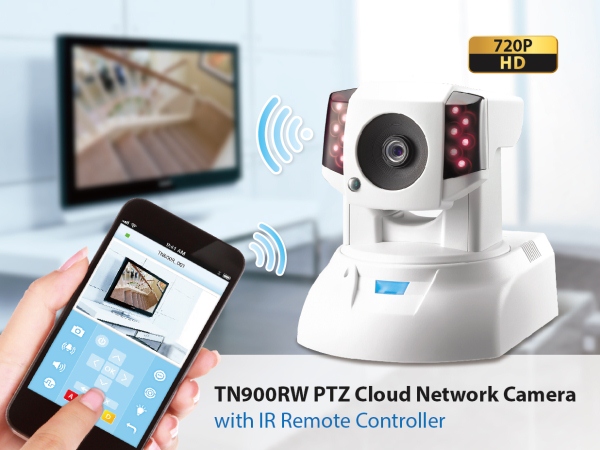 康博科技推出TN900RW：全球第一個可控制家電的網路攝影機！