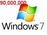 微軟：Windows 7熱賣9000萬份