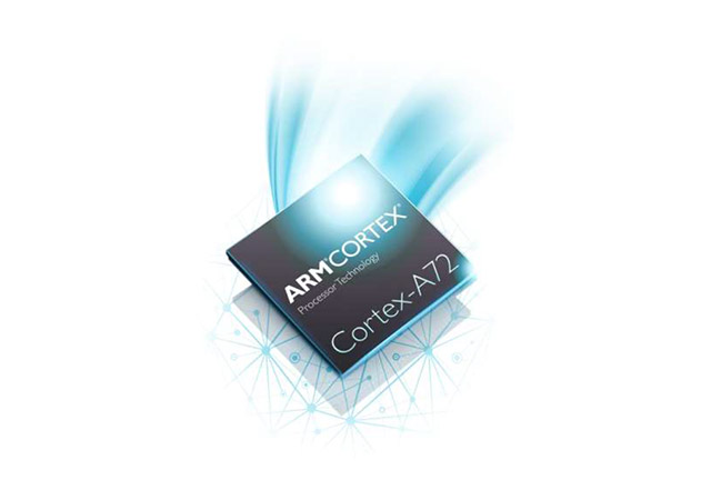 ARM Cortex-A72 新一代旗艦處理器核心，採用先進製程效能倍增、更省電