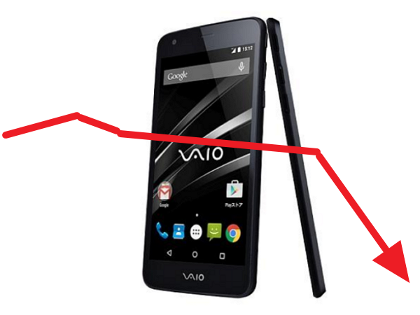 期待越高，失望越大：開賣兩週 VAIO Phone銷售結果悽慘
