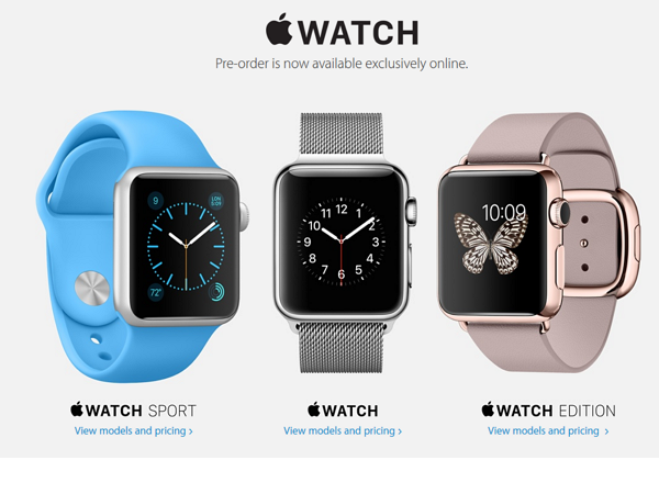 Apple Watch 開放預訂，錶帶竟比錶還貴！