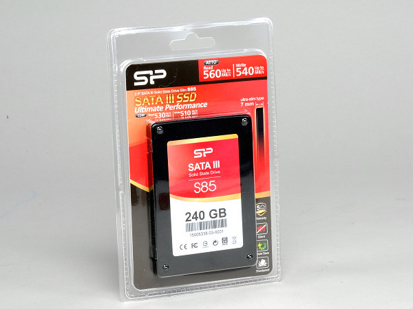 SP Slim S85 固態硬碟實測，採用台系控制器喊出 5 年保固