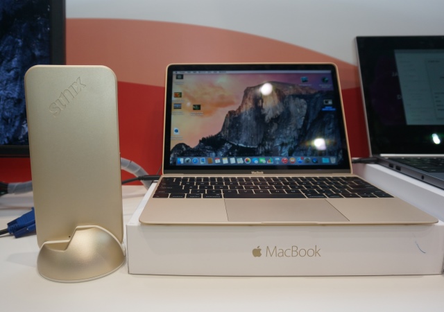 Sunix推出MacBook用USB Type-C擴充座，整合網路影像與擴充