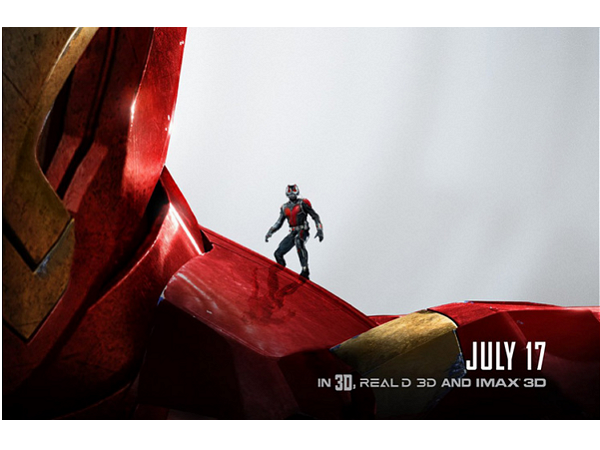Marvel新英雄 蟻人 海報曝光：站在巨人的肩膀上看世界