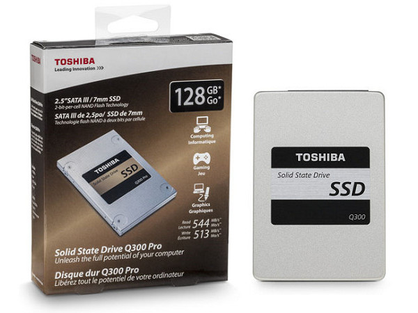 Toshiba 推出 Q300 Pro 與 Q300 系列固態硬碟，正式導入 TLC 應用