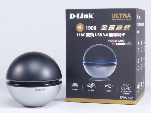 桌機、筆電雙用途，D-Link DWA-192 全球最快 802.11ac 雙頻 USB 3.0 無線網卡