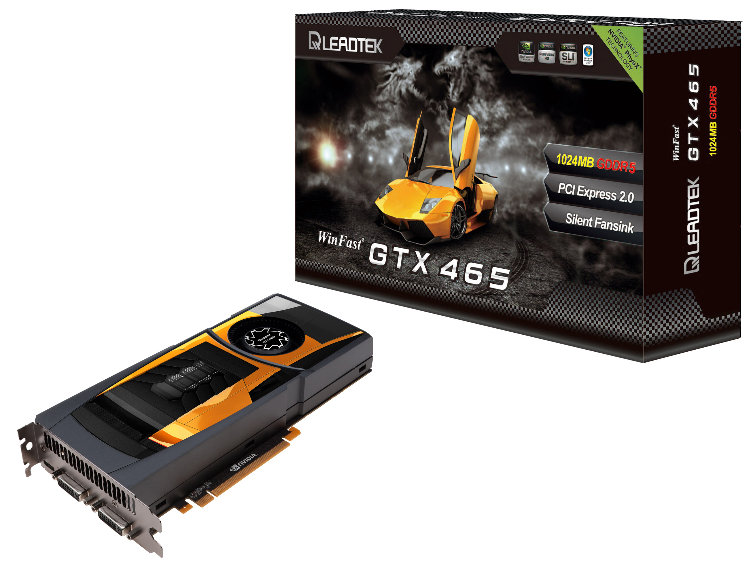 麗臺科技WinFast® GTX 465顯示卡飆速上市