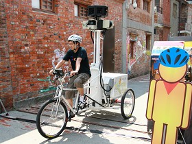 Google街景三輪車跑得快