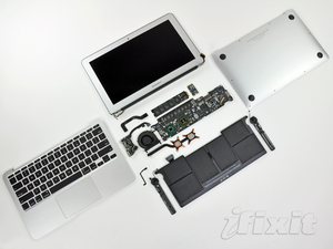 MacBook Air 11 怎麼那麼薄，ifixit告訴你