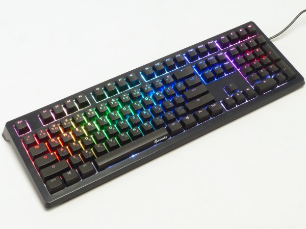 Cherry MX RGB 三色背光軸上身，Ducky Shine 5 機械式鍵盤實打體驗