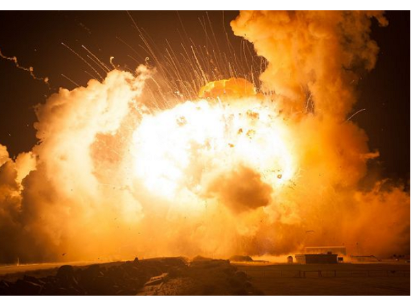 事發一年之後，NASA公布Antares號火箭爆炸現場照片