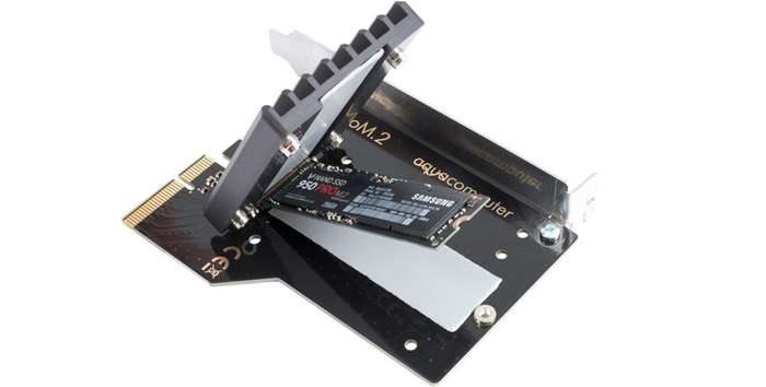 解決 M.2 固態硬碟高熱問題，Aqua Computer 發表 kryoM.2 系列散熱套件