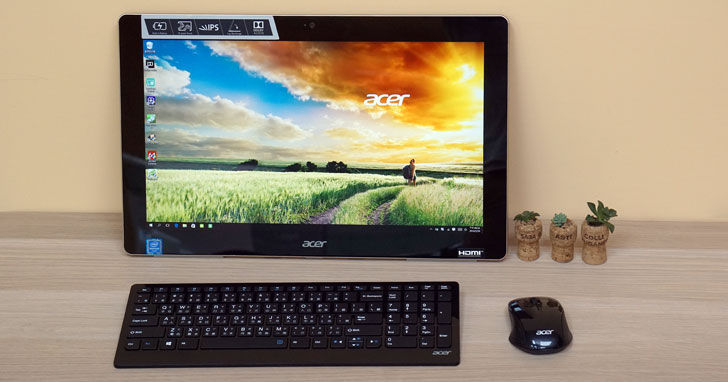 17.3 吋超大平板？可以讓你帶著走的 AIO 桌上型主機「Acer Aspire Z3-700」開箱與深度評測心得！
