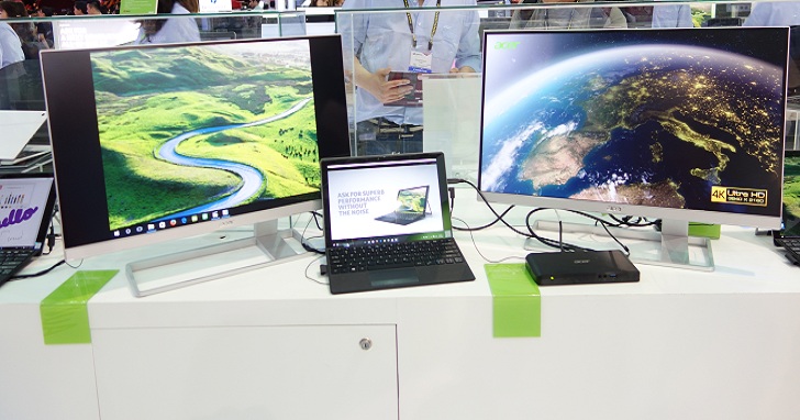 Acer Aspire S13 及 Switch Alpha 12 上市，多款 Windows 10 及 Android 二合一筆電亮相