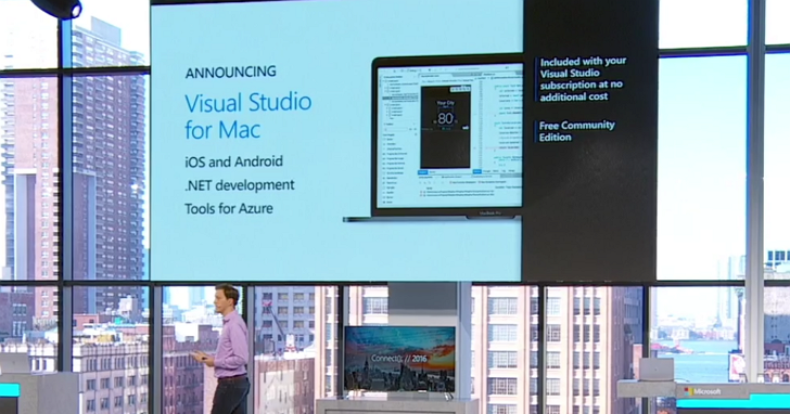 微軟發佈 Visual Studio 2017、 Visual Studio for Mac 及 Visual Studio Mobile center
