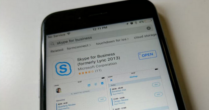 可以接收多個語音來電、手機螢幕未解鎖狀態下也能接，Skype商務用 iOS 版推重要功能更新