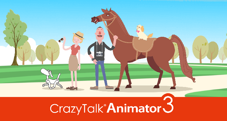 甲尚科技宣布CrazyTalk Animator 3中文版上市 易用度最高的2D專業動畫軟體