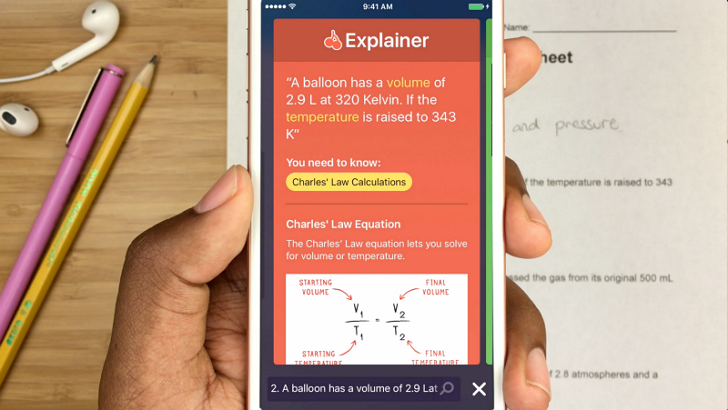 當學生時為什麼沒有這東西！這款 App 不僅幫你完成數學作業，還會逐步教你如何解題