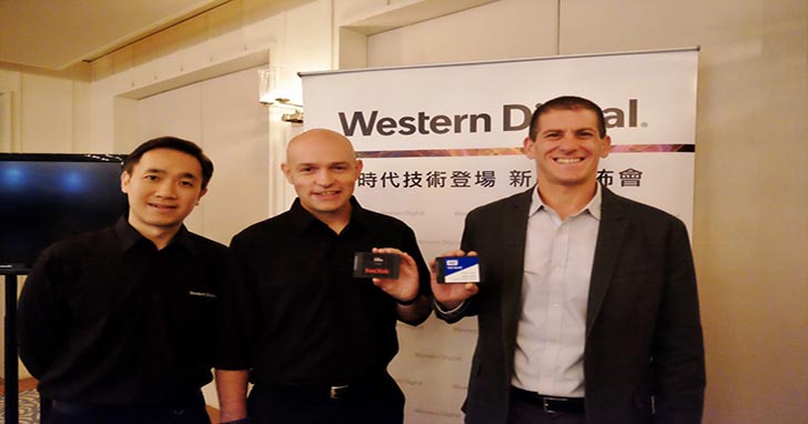 Western Digital推出全球首款64層3D NAND技術消費性固態硬碟