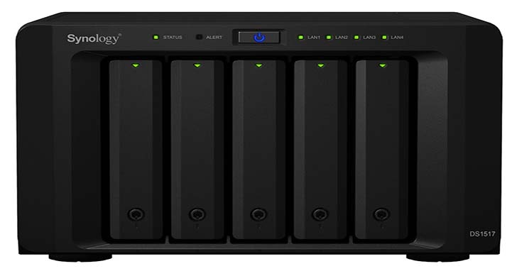 Synology 推出 DiskStation DS1517 及 DS1817