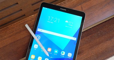 Samsung Galaxy Tab S3 動手玩，高階Android 平板唯一匹敵iPad Pro 的