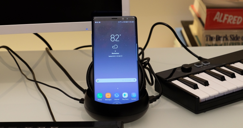 Samsung DeX 行動工作站升級，搭配 Note 8 使用可全螢幕玩遊戲