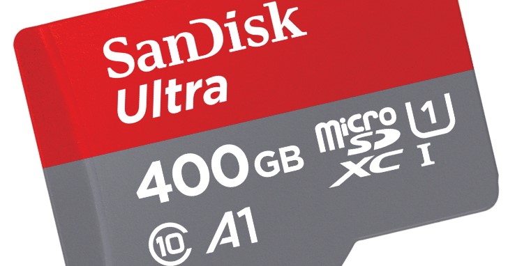 給你滿滿的 400GB！SanDisk Ultra 系列突破 microSD 容量極限