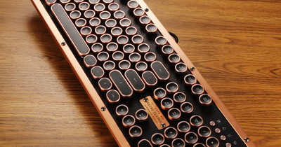 AZIO Retro Classic Artisan－ 以打字機為靈魂的精品機械鍵盤| T客邦