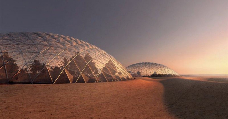 「在沙漠起大厝」杜拜將在高溫 40℃ 的沙漠中，蓋一座模擬火星環境的科學城