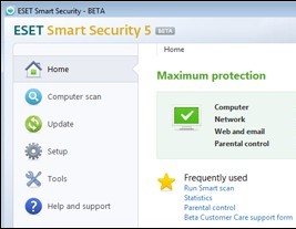 慢工出細活，ESET Smart Security 5 Beta搶先玩