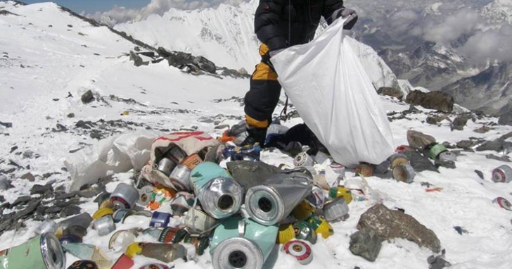 珠穆朗瑪獲新「最」矚目：世界最高垃圾堆