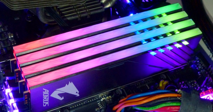 買二送二的 RGB 記憶體模組，GIGABYTE AORUS RGB Memory 3200MHz 開箱測試