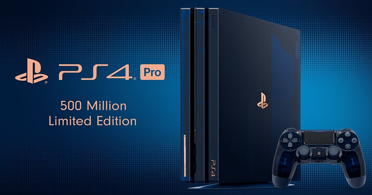 PS4 Pro限定版「500 Million Limited Edition」-